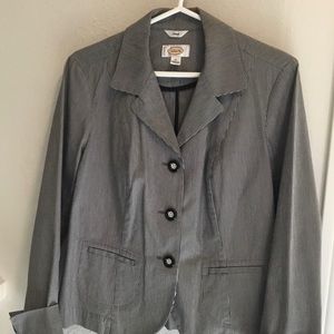 Talbots Pinstripe Blazer